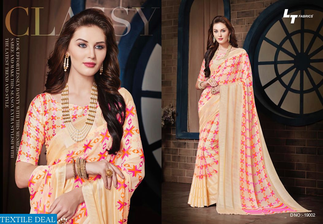 LT Glitz Wholesale Satin border Ethnic Saree
